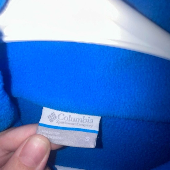 Columbia Vibrant Blue Fleece Jacket - Picture 2 of 3